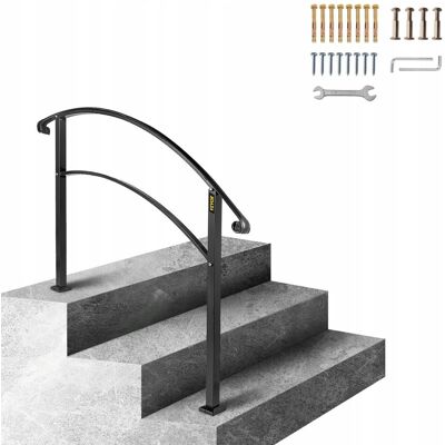 Vevor Poręcz Balustrady Na 3 Schodki Vevor Poręcz Balustrady Na 3 Schodki