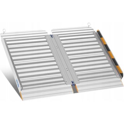 Inny producent RAMPA PROGOWA WÓZKI ROWERY ALUMINIOWA 60X76 450 KG WYTRZYMAŁA MOCNA SCHODY Inny producent RAMPA PROGOWA WÓZKI ROWERY ALUMINIOWA 60X76 450 KG WYTRZYMAŁA MOCNA SCHODY