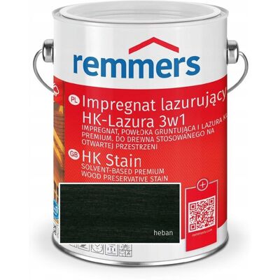 Remmers HK-Lasur 3w1 - ebano - Lakier do drewna Remmers HK-Lasur 3w1 - ebano - Lakier do drewna