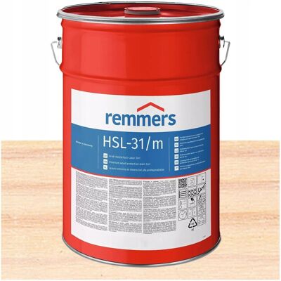 Remmers PROFESJONALNA lazura do drewna HSL-31 HK-Lasur BIAŁY 5L Remmers PROFESJONALNA lazura do drewna HSL-31 HK-Lasur BIAŁY 5L