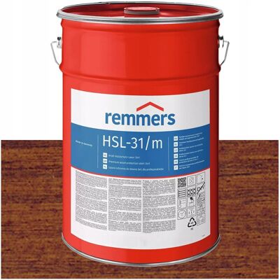 Remmers PROFESJONALNA lazura do drewna HSL-31 HK-Lasur ORZECH 2,5L Remmers PROFESJONALNA lazura do drewna HSL-31 HK-Lasur ORZECH 2,5L