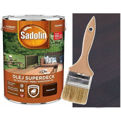 Akzo Nobel Sadolin SUPERDECK olej do tarasu Palisander 10L Akzo Nobel Sadolin SUPERDECK olej do tarasu Palisander 10L