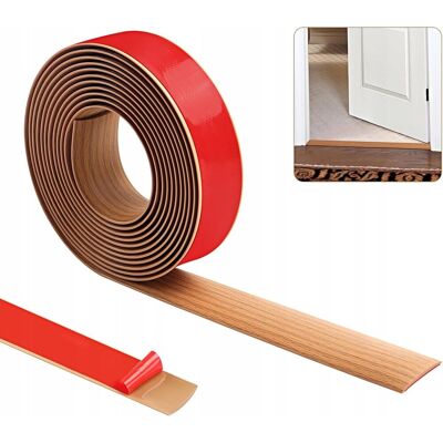 Inny producent Samoprzylepna listwa progowa do drzwi, listwa przejściowa PCW 400 cm × 4 cm Inny producent Samoprzylepna listwa progowa do drzwi, listwa przejściowa PCW 400 cm × 4 cm