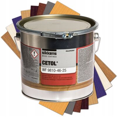 CDW Sikkens Cetol Wf 9810-46-25 (Wf 761) 3l Lakier Do Drewna 73 Kolory CDW Sikkens Cetol Wf 9810-46-25 (Wf 761) 3l Lakier Do Drewna 73 Kolory
