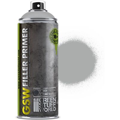 Green Stuff World Spray Filler Primer 400ml Green Stuff World Spray Filler Primer 400ml