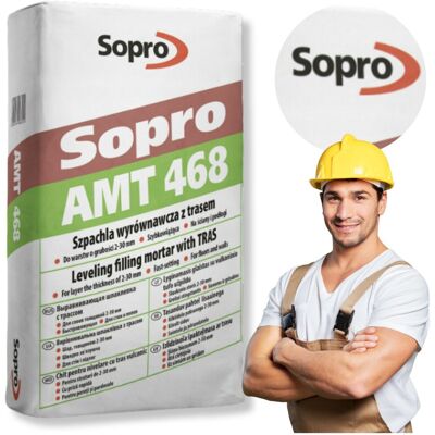 Caparol Szpachla Wyrównawcza Z Trasem Sopro Amt 468 25 Kg Caparol Szpachla Wyrównawcza Z Trasem Sopro Amt 468 25 Kg