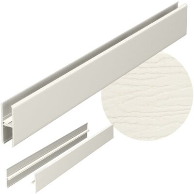 Vilo Siding elewacyjny Kerrafront lamele elewacyjne FS-282 ŁĄCZNIK 2-CZ KREM 3M Vilo Siding elewacyjny Kerrafront lamele elewacyjne FS-282 ŁĄCZNIK 2-CZ KREM 3M