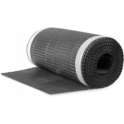 Inny producent Taśma Aluminiowa KALENICOWA pod Gąsior dRoll 5mbx300mm RAL 7016 GRAFIT Inny producent Taśma Aluminiowa KALENICOWA pod Gąsior dRoll 5mbx300mm RAL 7016 GRAFIT