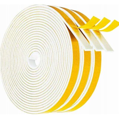 Inny producent USZCZELKA DO DRZWI 6X15MM PIANKOWA SAMOPRZYLEPNA MOCNY KLEJ BIAŁA Inny producent USZCZELKA DO DRZWI 6X15MM PIANKOWA SAMOPRZYLEPNA MOCNY KLEJ BIAŁA