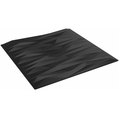 vidaXL Panele ścienne 48 pcs Czarny kamień 50 x 50 cm Pianka XPS vidaXL Panele ścienne 48 pcs Czarny kamień 50 x 50 cm Pianka XPS