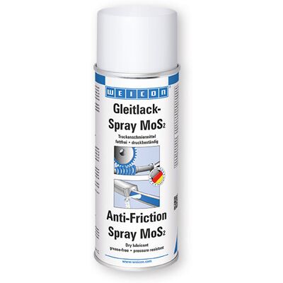 WEICON - Anti-Friction Spray MoS2 - Suchy smar - Wysoka temperatura WEICON - Anti-Friction Spray MoS2 - Suchy smar - Wysoka temperatura