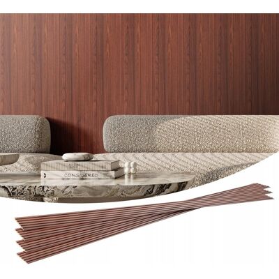 ZESTAW 8 PANELI AKUSTYCZNYCH VEVOR 2450X166MM CZARNY ORZECH MOCNY ZESTAW 8 PANELI AKUSTYCZNYCH VEVOR 2450X166MM CZARNY ORZECH MOCNY