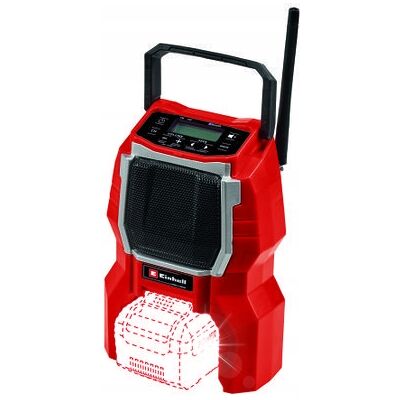 Einhell Radio Akumulatorowe 18v Am/fm Bluetooth Tc-Ra 18 Li Bt-Solo Einhell Radio Akumulatorowe 18v Am/fm Bluetooth Tc-Ra 18 Li Bt-Solo