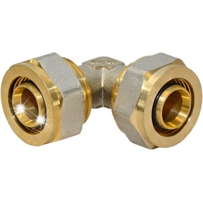 Diamond Kolano Kolanko Równoprzelotowe Pex Alupex Skręcane Fi 32 Mm X 32 Mm Mosiądz Diamond Kolano Kolanko Równoprzelotowe Pex Alupex Skręcane Fi 32 Mm X 32 Mm Mosiądz