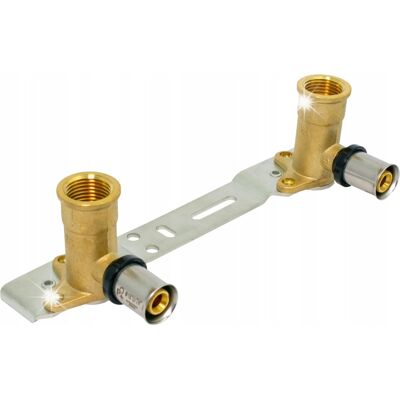 PERFEXIM Listwa Montażowa Baterii Kranu Kolanka Pex Alupex Pert 16x1/2 Rozstaw L-150 PERFEXIM Listwa Montażowa Baterii Kranu Kolanka Pex Alupex Pert 16x1/2 Rozstaw L-150