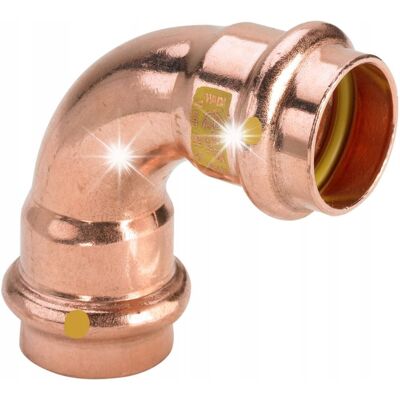 Diamond Łuk 28 Mm X 90 Stopni Kolano Złączka Viega Profipress Miedź Cu Do Gazu Diamond Łuk 28 Mm X 90 Stopni Kolano Złączka Viega Profipress Miedź Cu Do Gazu