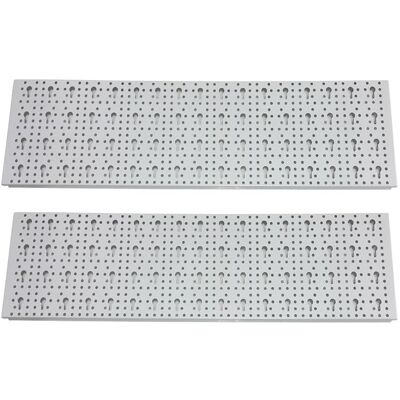 Inny producent Płyta perforowana metalowa tablica narzędziowa Element System 80x40cm biała Inny producent Płyta perforowana metalowa tablica narzędziowa Element System 80x40cm biała