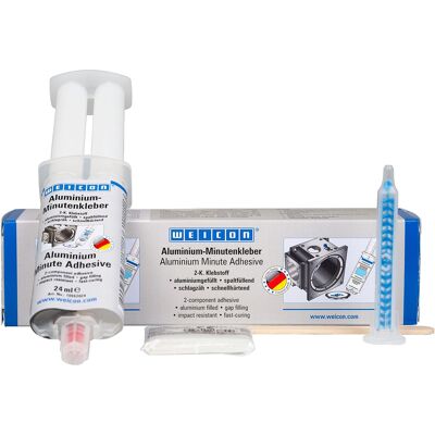 Weicon Aluminiowy Klej Minutowy 24 Ml Dwuskładnikowy Epoksydowy Weicon Aluminiowy Klej Minutowy 24 Ml Dwuskładnikowy Epoksydowy