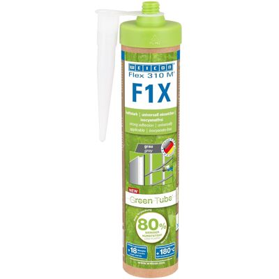Weicon Green Tube Flex 310 M F1x Klej Montażowy 280 Ml Szary Weicon Green Tube Flex 310 M F1x Klej Montażowy 280 Ml Szary