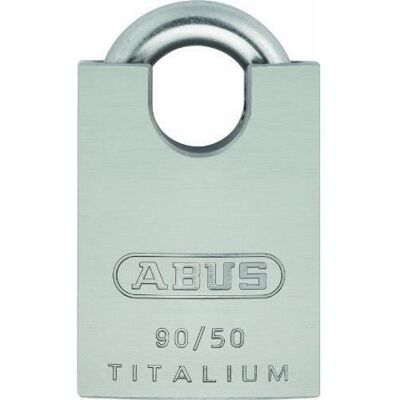 Abus 90RK/50 - Wytrzymały zamek na zewnątrz - Stal i aluminium Abus 90RK/50 - Wytrzymały zamek na zewnątrz - Stal i aluminium