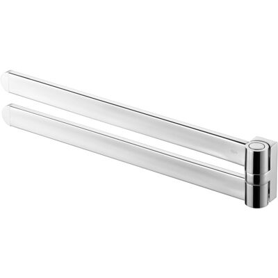 Bisk Futura Silver 02995 Wieszak Na Ręczniki Dwuramienny Ruchomy Bisk Futura Silver 02995 Wieszak Na Ręczniki Dwuramienny Ruchomy