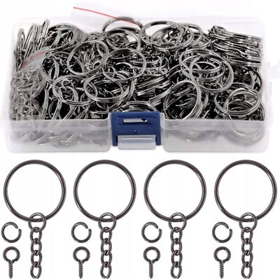 Inny producent BRELOKI 25MM ZESTAW 450 SZTUK ŁAŃCUSZKI KÓŁKA WKRĘTY OCZKA METALOWE TRWAŁE Inny producent BRELOKI 25MM ZESTAW 450 SZTUK ŁAŃCUSZKI KÓŁKA WKRĘTY OCZKA METALOWE TRWAŁE