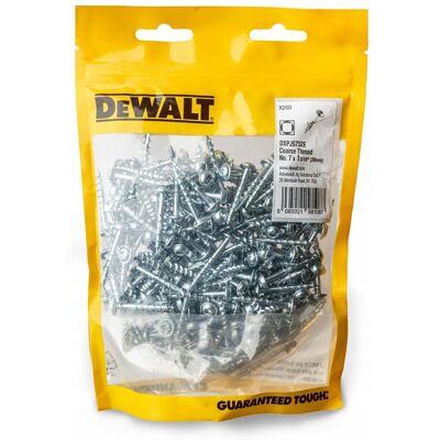 DEWALT WKRĘTY DO POŁĄCZEŃ KIESZENIOWYCH 30MM 250 SZTUK STALOWE DXPJS730E DEWALT WKRĘTY DO POŁĄCZEŃ KIESZENIOWYCH 30MM 250 SZTUK STALOWE DXPJS730E