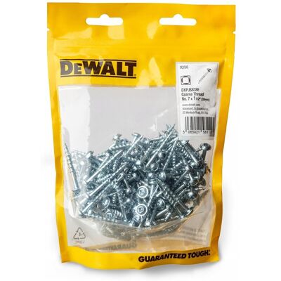 DEWALT WKRĘTY DO POŁĄCZEŃ KIESZENIOWYCH 38MM DXPJS838E DEWALT WKRĘTY DO POŁĄCZEŃ KIESZENIOWYCH 38MM DXPJS838E
