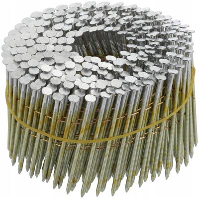 VOREL GWOŹDZIE BĘBNOWE 70x2,5mm 3600szt. DO GWOŹDZIAREK PIERŚCIENIOWE OCYNKOWANE VOREL GWOŹDZIE BĘBNOWE 70x2,5mm 3600szt. DO GWOŹDZIAREK PIERŚCIENIOWE OCYNKOWANE
