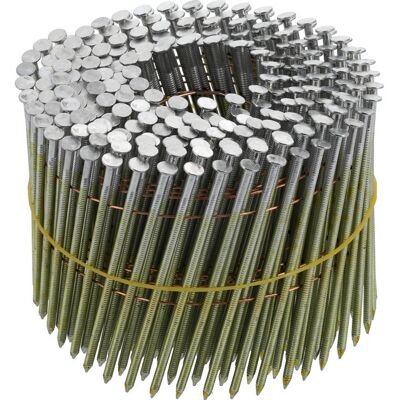VOREL GWOŹDZIE BĘBNOWE 90x2,8mm 3000szt. DO GWOŹDZIAREK PIERŚCIENIOWE OCYNKOWANE VOREL GWOŹDZIE BĘBNOWE 90x2,8mm 3000szt. DO GWOŹDZIAREK PIERŚCIENIOWE OCYNKOWANE