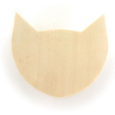 Graine Créative Drewniany haczyk na kota - Dekoracja ścienna - 8,3 x 10,5 x 5 cm Graine Créative Drewniany haczyk na kota - Dekoracja ścienna - 8,3 x 10,5 x 5 cm