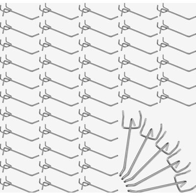 Inny producent HACZYKI 50 SZTUK 10.5CM STALOWE POJEDYNCZE METALOWE MOCNE WIESZAKI Inny producent HACZYKI 50 SZTUK 10.5CM STALOWE POJEDYNCZE METALOWE MOCNE WIESZAKI