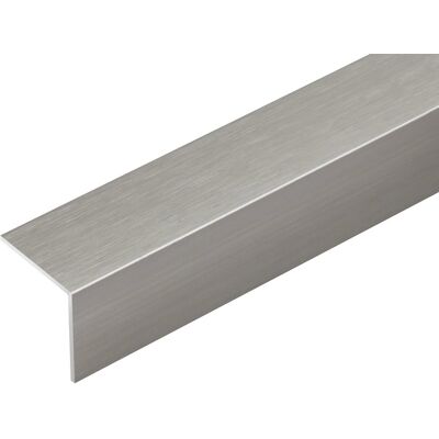 Kątownik aluminiowy 15x15x1mm Cezar Szary Metal Szczotka mat 2,50m Kątownik aluminiowy 15x15x1mm Cezar Szary Metal Szczotka mat 2,50m