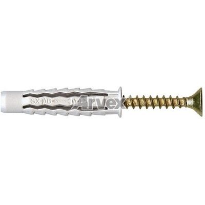 Kołek rozporowy 10x60 mm ARVEX GXK 100 sztuk Kołek rozporowy 10x60 mm ARVEX GXK 100 sztuk
