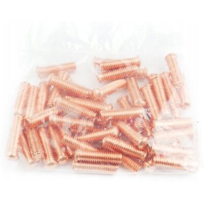 Daro Narzędzia KOŁKI GWINTOWANE M6x20mm nity miedziowane 50szt ŚRUBA SPOTTER wkręty Daro Narzędzia KOŁKI GWINTOWANE M6x20mm nity miedziowane 50szt ŚRUBA SPOTTER wkręty