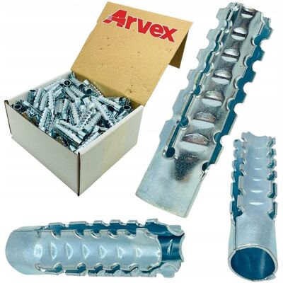 ARVEX Kołki metalowe rozporowe DO GAZOBETONU BETONU 8x38 mm kotwa wbijana 200 szt ARVEX Kołki metalowe rozporowe DO GAZOBETONU BETONU 8x38 mm kotwa wbijana 200 szt