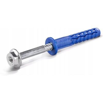 RAWLPLUG KOŁKI RAMOWE ROZPOROWE OCYNKOWANY WKRĘT HEKSAGONALNY 10 x 60 mm op 50 SZTUK RAWLPLUG KOŁKI RAMOWE ROZPOROWE OCYNKOWANY WKRĘT HEKSAGONALNY 10 x 60 mm op 50 SZTUK