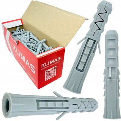 Wkręt-Met Klimas Kołki rozporowe koszulka 8x50 mm dyble DO BETONU Klimas kołek KPX 400 szt Wkręt-Met Klimas Kołki rozporowe koszulka 8x50 mm dyble DO BETONU Klimas kołek KPX 400 szt