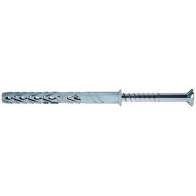 Spit Kołek - 50 sztuk - Ø10x120 mm - Rozcięta głowica - Wielomateriałowy - Głębokość 70mm - 567959 Spit Kołek - 50 sztuk - Ø10x120 mm - Rozcięta głowica - Wielomateriałowy - Głębokość 70mm - 567959
