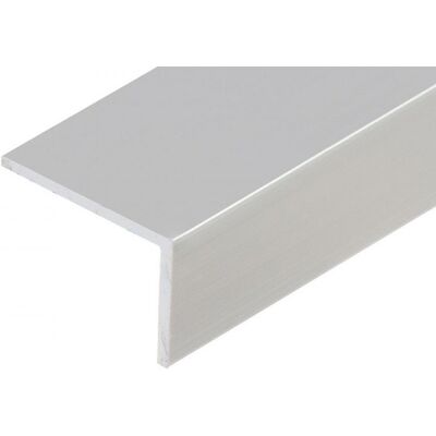 Kształtownik AL kątownik 40x20x2mm listwa Cezar Srebrny Matowe 2,00m Kształtownik AL kątownik 40x20x2mm listwa Cezar Srebrny Matowe 2,00m