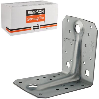 Simpson strong-tie Łączniki ciesielskie kątowniki Simpson ABR 105x105x90x2,5 mm 50szt Simpson strong-tie Łączniki ciesielskie kątowniki Simpson ABR 105x105x90x2,5 mm 50szt