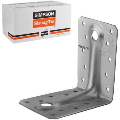 Simpson Strong-Tie - Łącznik kątowy z żebrem, ocynkowana stal - ABR9020 Simpson Strong-Tie - Łącznik kątowy z żebrem, ocynkowana stal - ABR9020