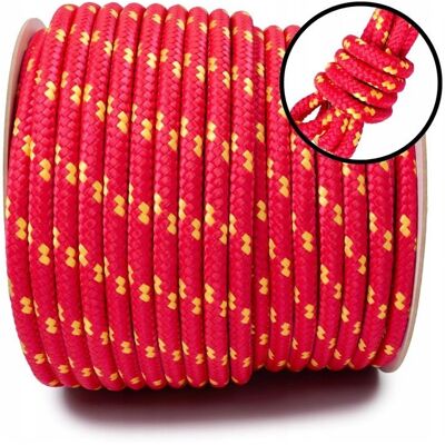 Linotechnik Lina Polipropylenowa Pleciona Linka Sznurek Żeglarska Mocna 20MM 50M Sznur Linotechnik Lina Polipropylenowa Pleciona Linka Sznurek Żeglarska Mocna 20MM 50M Sznur