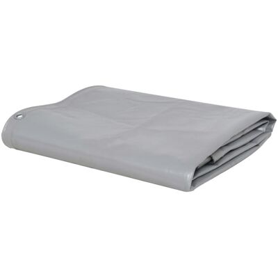 vidaXL 650 g/m² 1,5x20 m Szara Plandeka - Tarpaulin vidaXL 650 g/m² 1,5x20 m Szara Plandeka - Tarpaulin