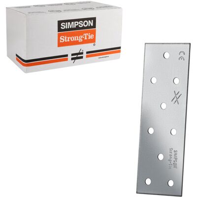 Simpson strong-tie Płytki perforowane łączniki płaskie Simpson NP 40x120 mm 100szt Simpson strong-tie Płytki perforowane łączniki płaskie Simpson NP 40x120 mm 100szt