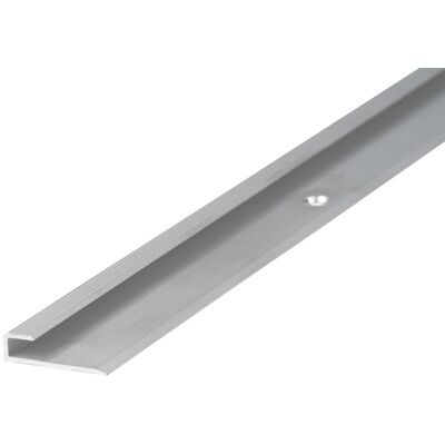 Profil do paneli AL LVT zakończeniowy L 5,1mm 29x7,9x9mm listwa Cezar Srebrny Matowe 2,70m Profil do paneli AL LVT zakończeniowy L 5,1mm 29x7,9x9mm listwa Cezar Srebrny Matowe 2,70m