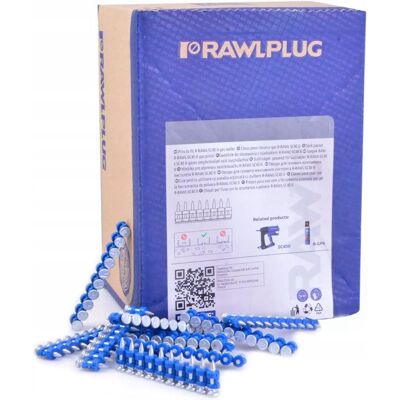 RAWLPLUG GWOŹDZIE DO STALI I BETONU 17 mm DO OSADZAKA op. 1000 SZTUK RAWLPLUG GWOŹDZIE DO STALI I BETONU 17 mm DO OSADZAKA op. 1000 SZTUK