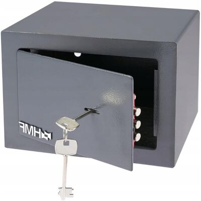 TRS SEJF MEBLOWY MAŁY Z KLUCZYKIEM ANTRACYT STAL STOPOWA 2,3KG TRS SEJF MEBLOWY MAŁY Z KLUCZYKIEM ANTRACYT STAL STOPOWA 2,3KG