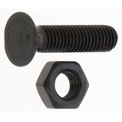 Śruba płużna dwunoskowa uniwersalna M10x40 kl. 10.9 DIN 11014 GRANIT Śruba płużna dwunoskowa uniwersalna M10x40 kl. 10.9 DIN 11014 GRANIT