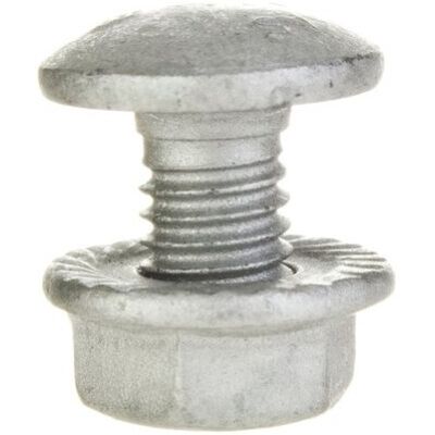 BAKS Śruba z łbem grzybkowym + nakrętka kołnierzowa ząbkowana (komplet) ocynk płatkowy typ SGKF M6X12 651441 /100szt./ BAKS Śruba z łbem grzybkowym + nakrętka kołnierzowa ząbkowana (komplet) ocynk płatkowy typ SGKF M6X12 651441 /100szt./